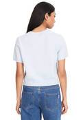 KENZIE CROP KNIT TEE