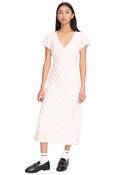 CELINE TIE BACK MIDI DRESS