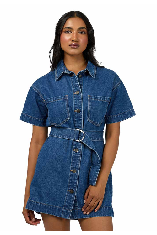 SUNNY DENIM DRESS
