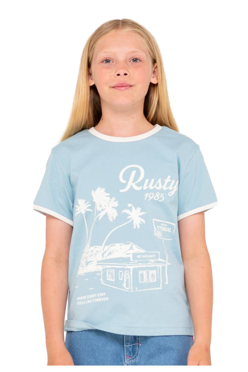 SUNSET WISHES RINGER TEE YOUTH