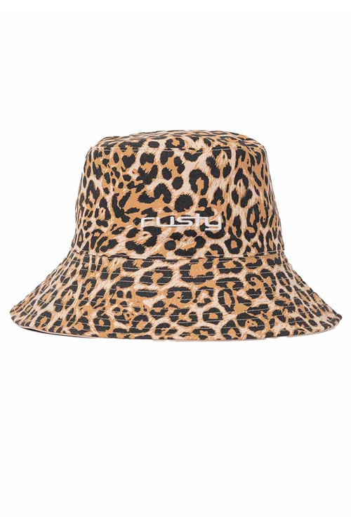 LENNIE LEOPARD REVERSIBLE BUCKET HAT