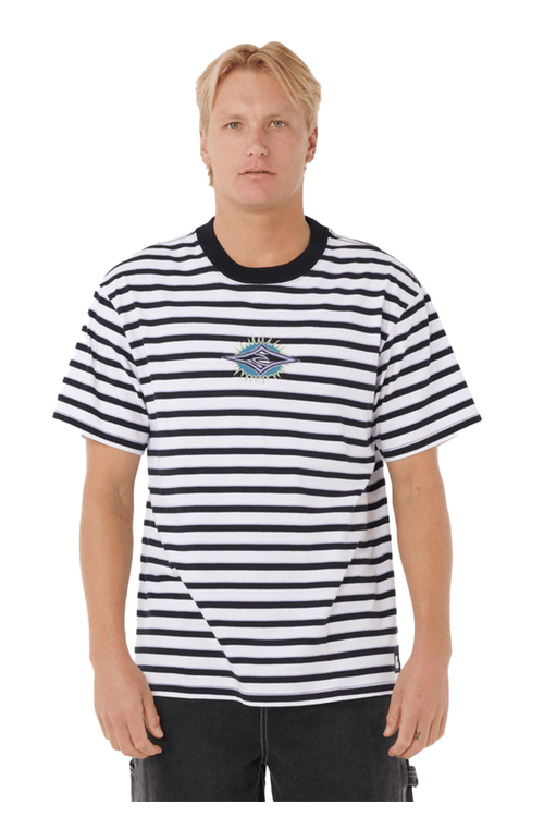 RAW ENERGY STRIPEY TEE