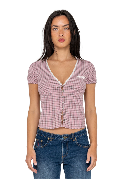 PEGGY SUE BUTTON DOWN BLOUSE