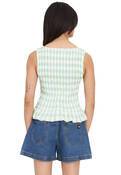 CELINE GIGI SHIRRED TOP