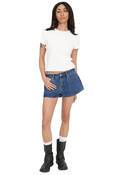 DENIM MICRO SHORT