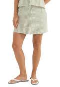 COVE STRIPE BIAS CUT MINI SKIRT