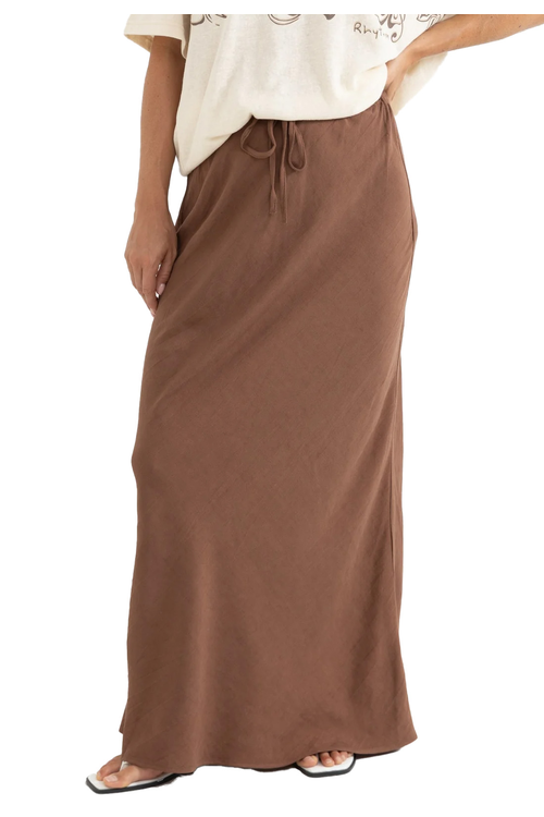 NADIA BIAS CUT MAXI