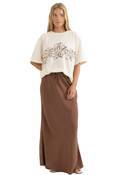 NADIA BIAS CUT MAXI