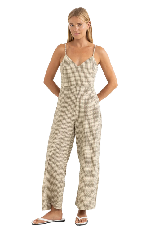 LUCA CHECK JUMPSUIT 