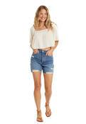 SEA GYPSY SHORT SLEEVE WOVEN TOP