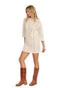 SALT KISS CROCHET DRESS