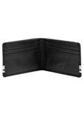 WHITE LINES LEATHER WALLET
