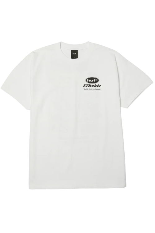 HUF X GREDDY PARTS TEE