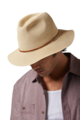 WESLEY STRAW PACKABLE FEDORA