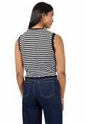 EVE STRIPE KNIT VEST