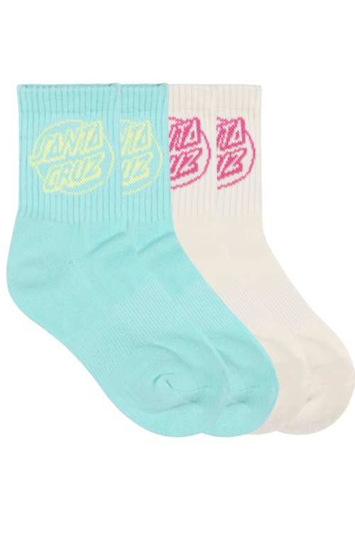OVAL DOT MID SOCK 4 PACK
