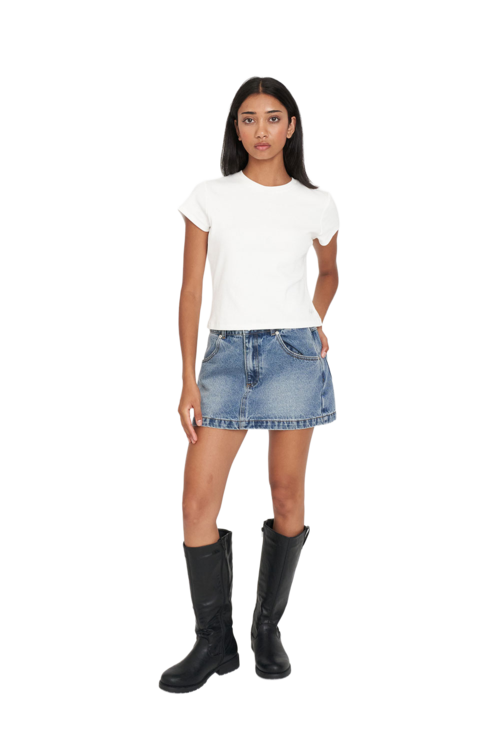 97 DENIM MINI SKIRT 