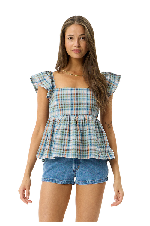 AMELIE CHECK TOP