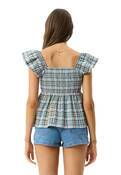 AMELIE CHECK TOP