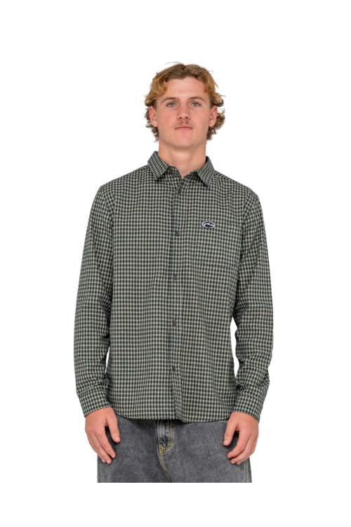 DATSUN CHECK LONG SLEEVE SHIRT