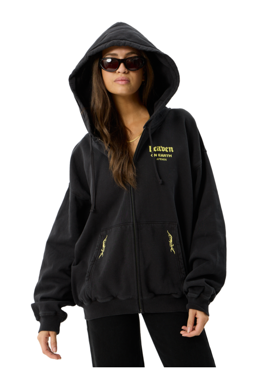 HEAVEN BOXY ZIP HOOD
