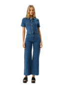 MIAMI DENIM FLARED JUMPSUIT