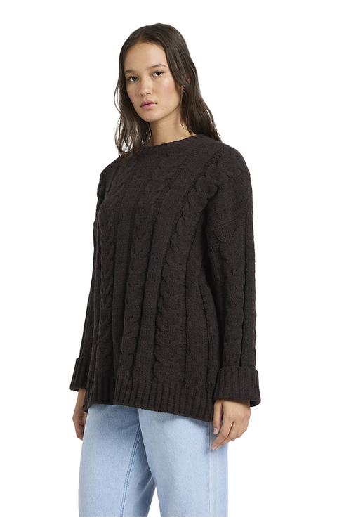 CABLE COVE SWEATER