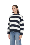 KENZIE STRIPE KNIT CREW