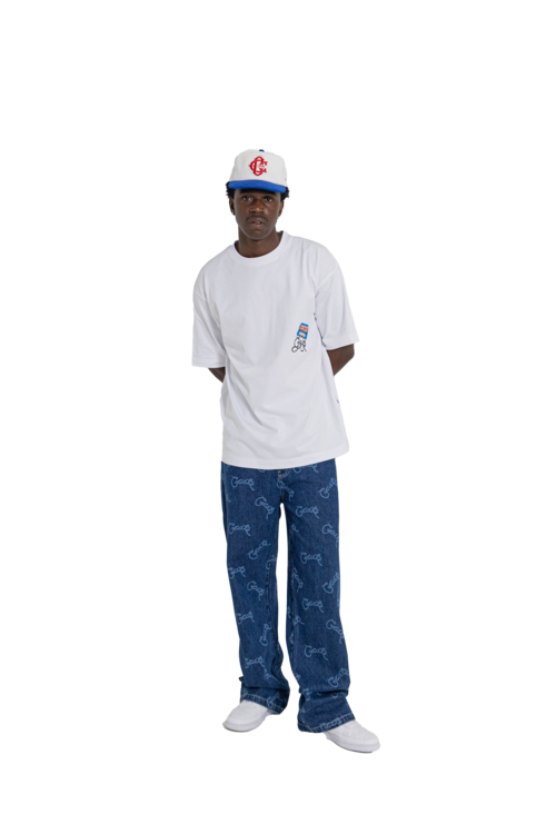 SCRIPT CASSETTE BOX FIT TEE