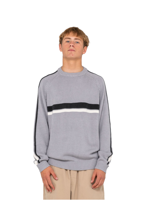 WHITE LINES 2.0 KNITTED CREW