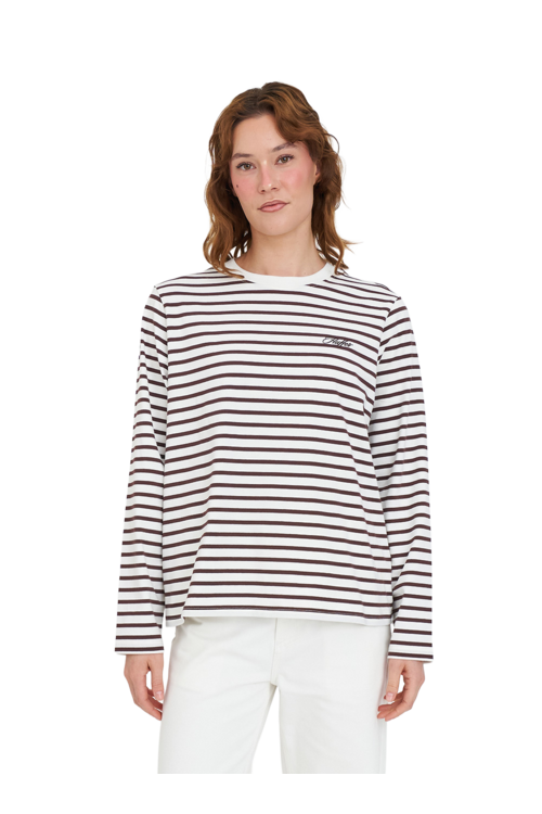 OUI OUI LONG SLEEVE RELAX TEE