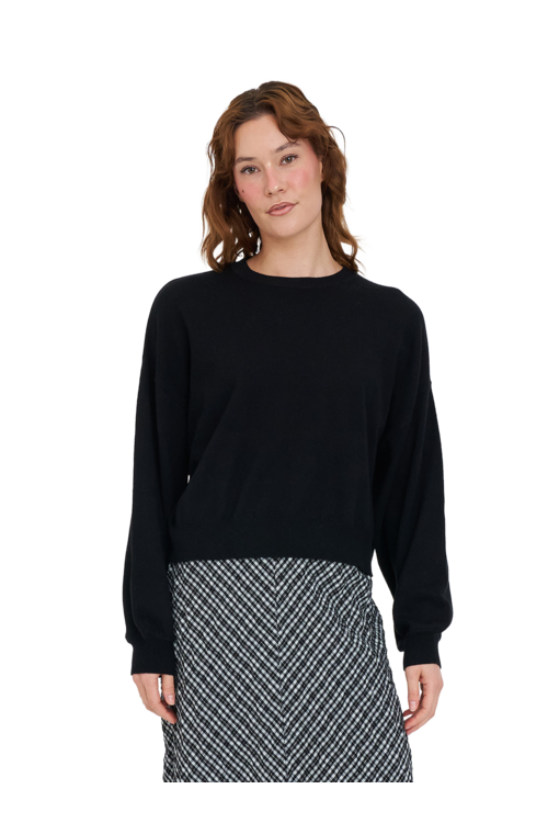 MERINO BELLA CROP KNIT