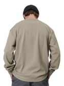 STAMP PIQUE LS TEE