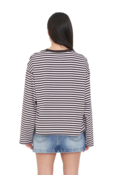 ALEX STRIPE BILLIE LS TEE