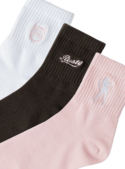 FANCY DAY CREW 3 PACK SOCKS