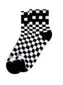 ANKLE CHECKERBOARD SOCK