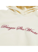 BURGER SHE WROTE HOOD