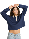 RUGBY POLO KNIT SWEATER
