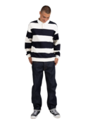 STRIPED CLUB POLO