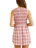 CHELSEA CHECK MINI DRESS