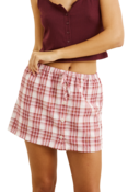 CHELSEA CHECK SKORT
