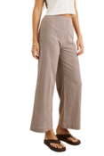 LONDON CHECK WIDE LEG PANT