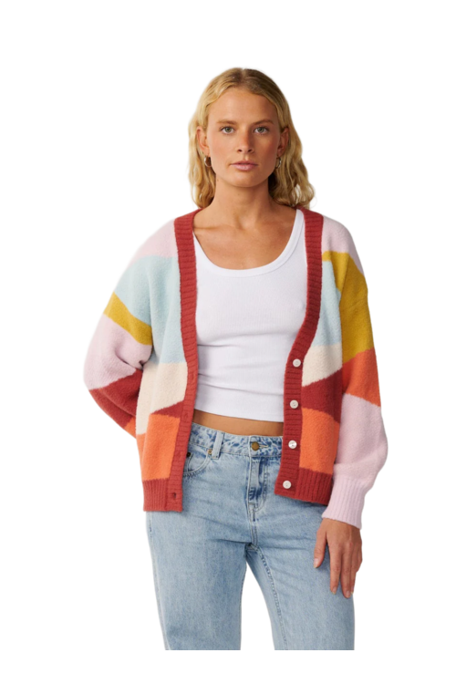 REVIVAL JACQUARD CARDI