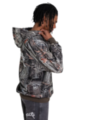 SCRIPTED BOX FIT HOODIE