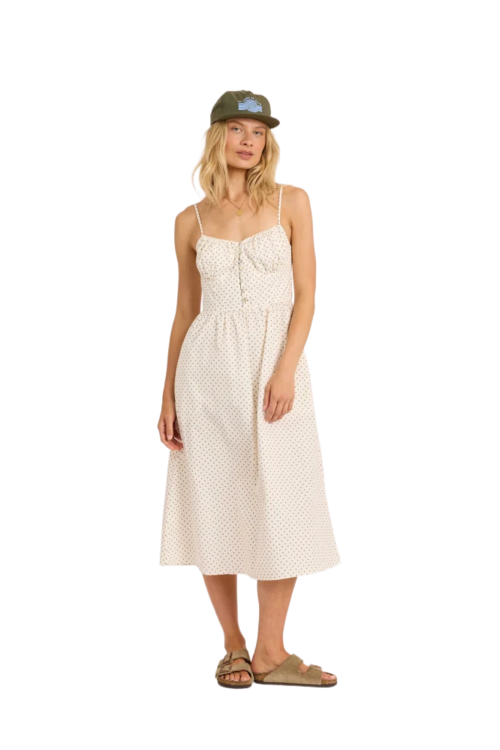 DOT YOUR EYES WOVEN DRESS