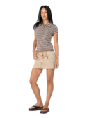 PETA STRIPE POLO BABY TEE