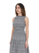 GIGI SHIRRED TOP