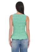 GIGI SHIRRED TOP