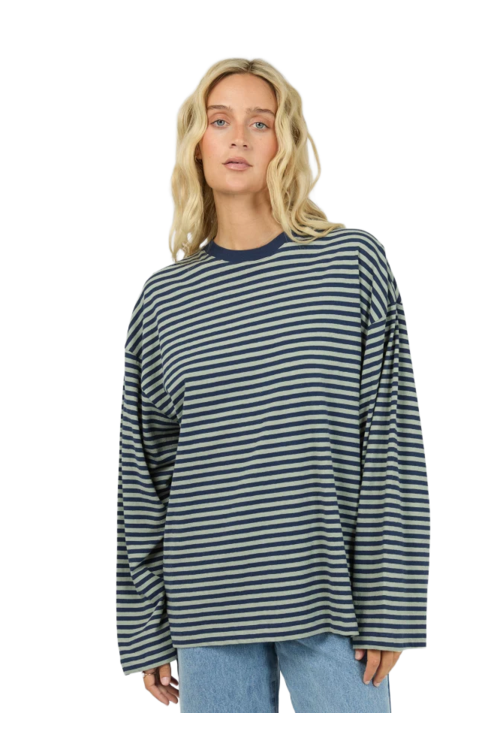PALOMA LS STRIPE TEE