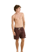 PANEL STRIPE BEACH SHORT